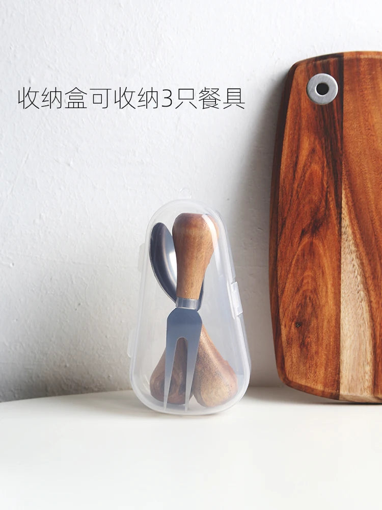 Creative western tableware butter toast jam spread knife fruit knife fork spoon spoon and fork set Oasis Select