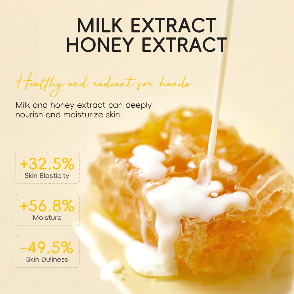 Laikou Honey Hand Wax Moisturizing Exfoliating Anti-Aging Hand Exfoliator Scrub Hands lotion Peeling Masks Skin Care 50g Oasis Select