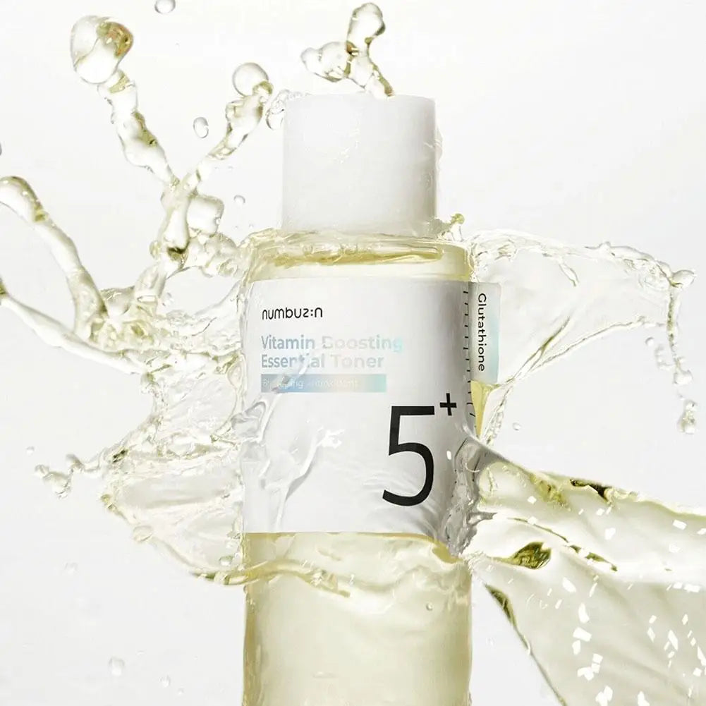 Numbuzin Toner Bundle No.3 + & No.5+ Bifida Ferment/Niacinamide/Glutathione, Brightening Hydrating Gentle Facial Care Toners Oasis Select