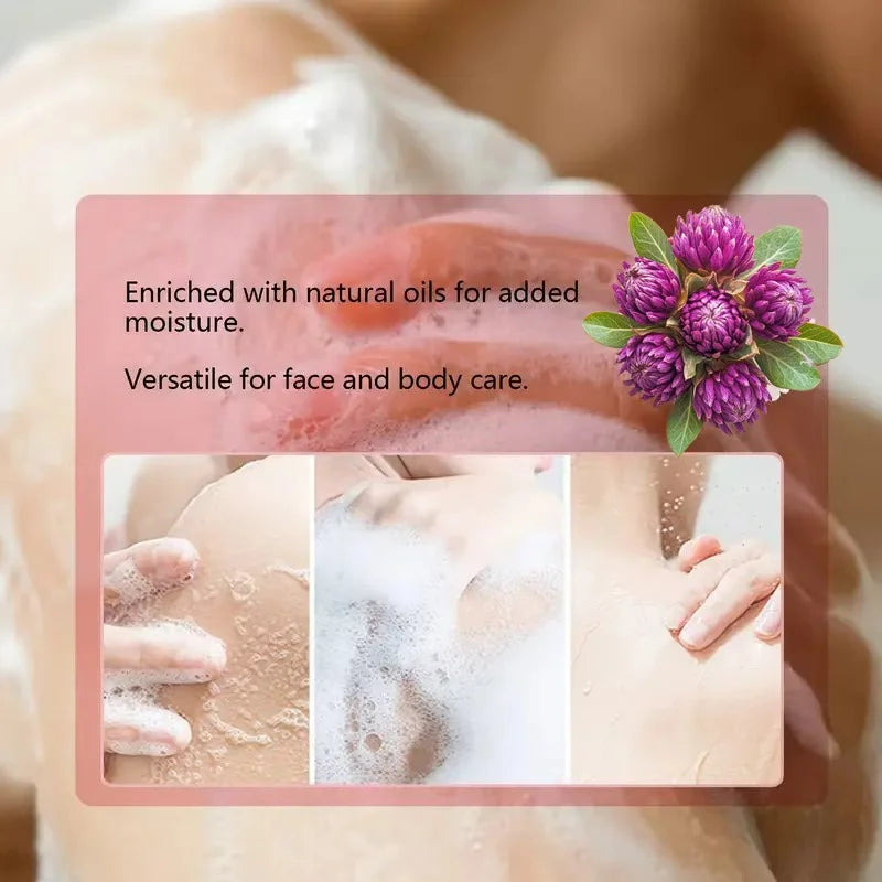 Thousand Days Purple Handmade Essential Oil Soap Cleansing Soap, Deep Cleansing and Makeup Remover, Full Body Bath Oasis Select