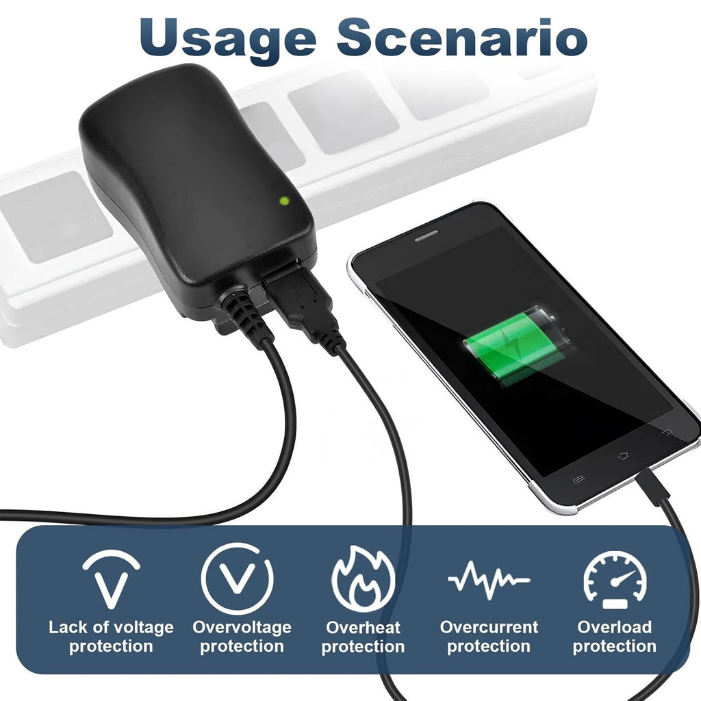 Adjustable Power Supply AC 220V 110V TO DC 3V 4.5V 5V 6V 7.5V 9V 12V Power Supply Adapter 30W USB Universal Charger 5V 2.1A Oasis Select