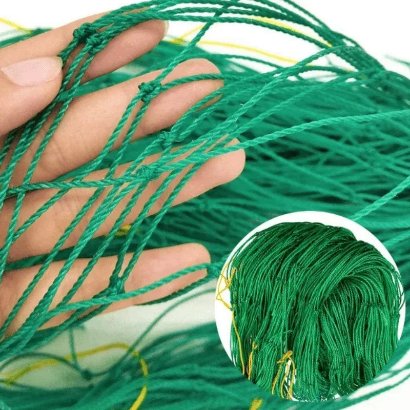 Plant Climbing Net Green Gardening Grid Cucumber Hanging Gourd Climbing Net Bracket Net Wind Resistance Net Oasis Select