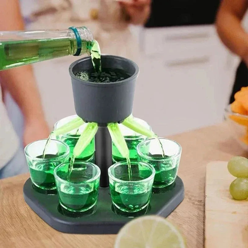 1pcs Drink Dispenser Party Supply Creative Liquor Pourer Reusable Beer Wine Whiskey Holder for Bar Drinking Game Oasis Select