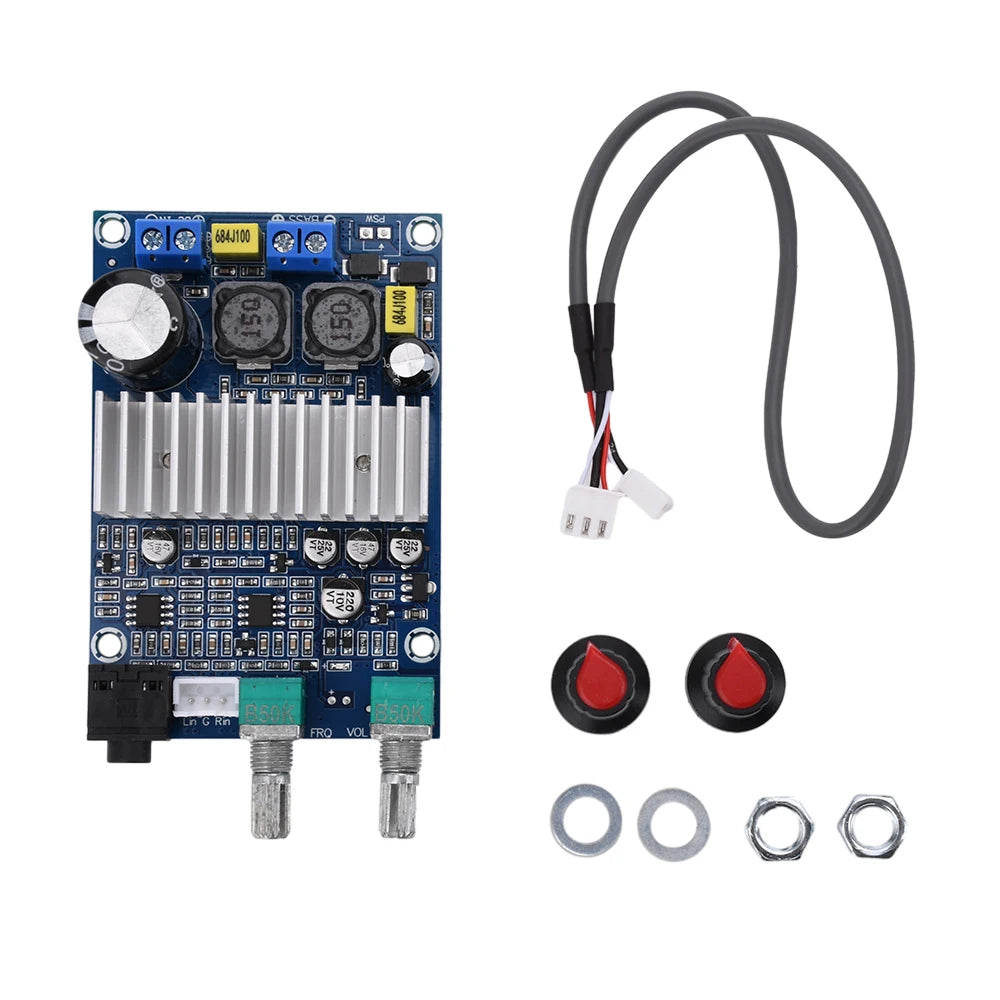DC12-24V TPA3116D2 Digital Audio Amplifier Class D Stereo Subwoofer Power Amplifier Board for Audio Car Speakers DIY Bass Output Oasis Select Default Title