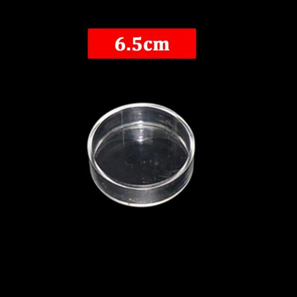 Acrylic Aquarium Feeder Transparent with Suction Cup Aerial Feeding Bowl Universal Fish Shrimp Feeding Dish Oasis Select A