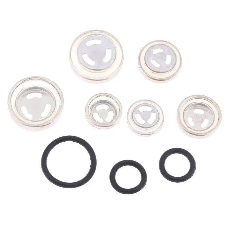 10Pcs Brake Master Cylinder Sight Glass With O Ring Motorcycle Brake Master Cylinder Window For Motorcycle ATV Oasis Select