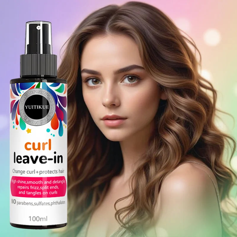 YUITIKUE Leave-In Curl Spray – Frizz Repair & Shine 100ml