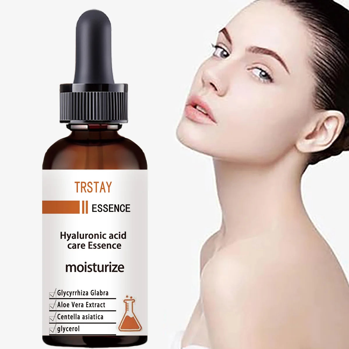 Facial texture essence reduces fine lines, improves firmness, moisturizing, anti-oxidation, brightening skin, caviar essence ski Oasis Select 30ml