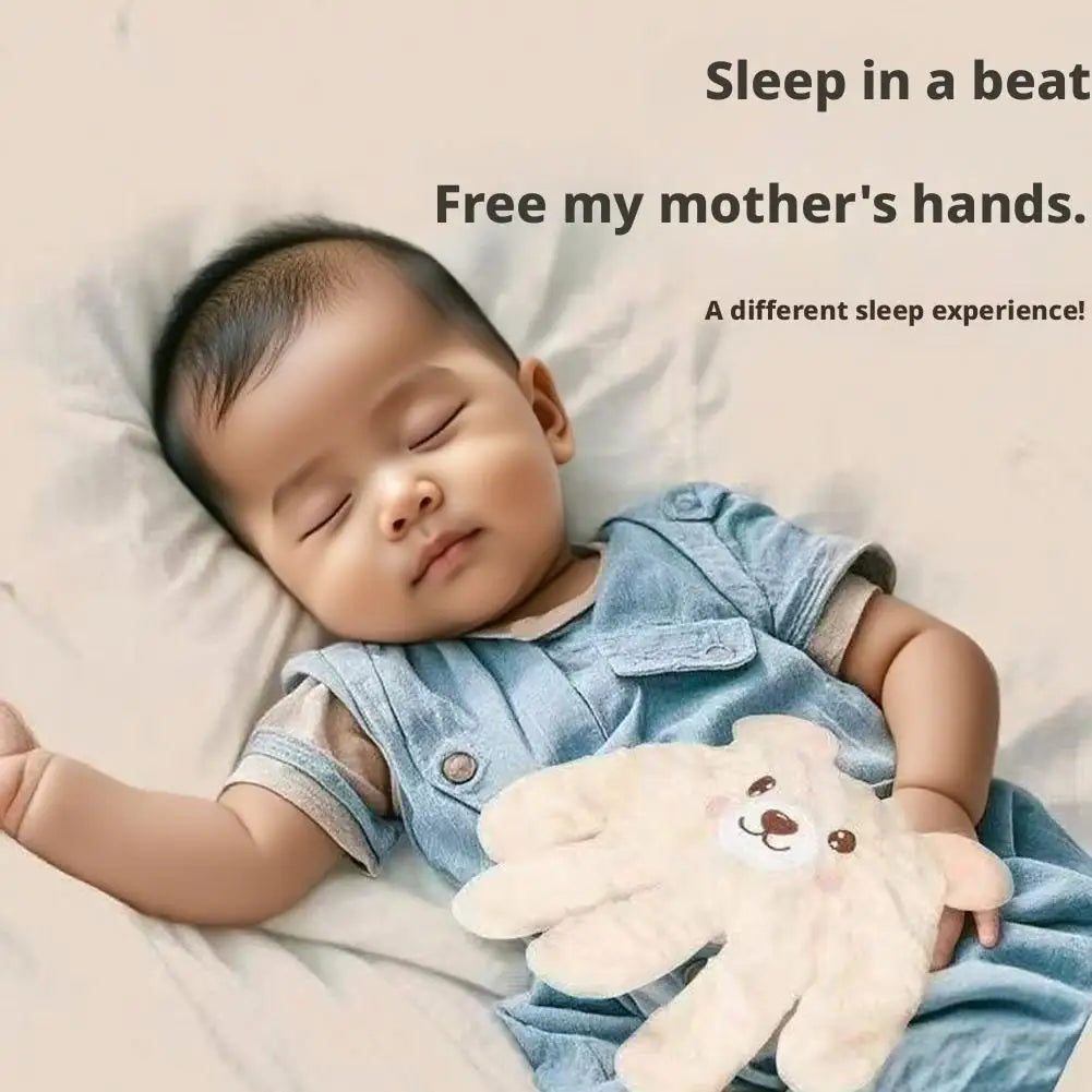 Baby Sleeping Pillow Palm Soothing Patting Embrace Infant Calming Sleeper Remote Control Comfort Sleep Aid Oasis Select