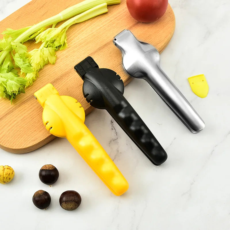 2 in 1 Chestnut Machine Chestnut Sheath Cutter Opener Clamp Cut for Nuts Cracker Stainless Steel Kitchen Accessories Gadgets Oasis Select
