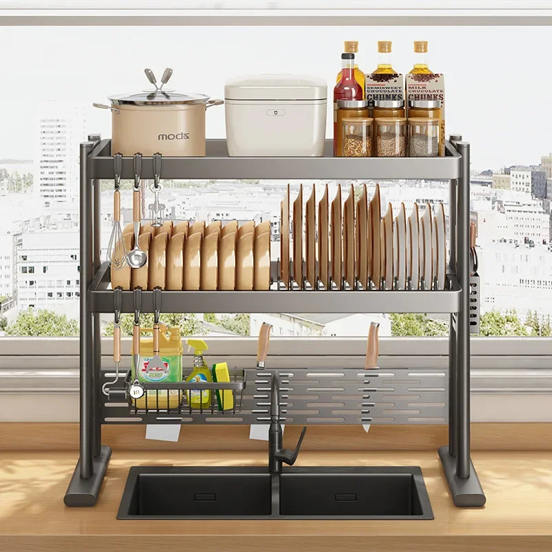 Multi-functional Ventilated sink rack Countertop dishwashing rack Dish rack Dish rack Dish rack Dish rack Oasis Select