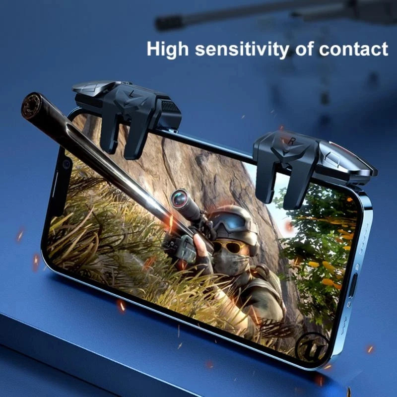 L1 R1 Mobile Gaming Trigger Controller for iPhone & Android