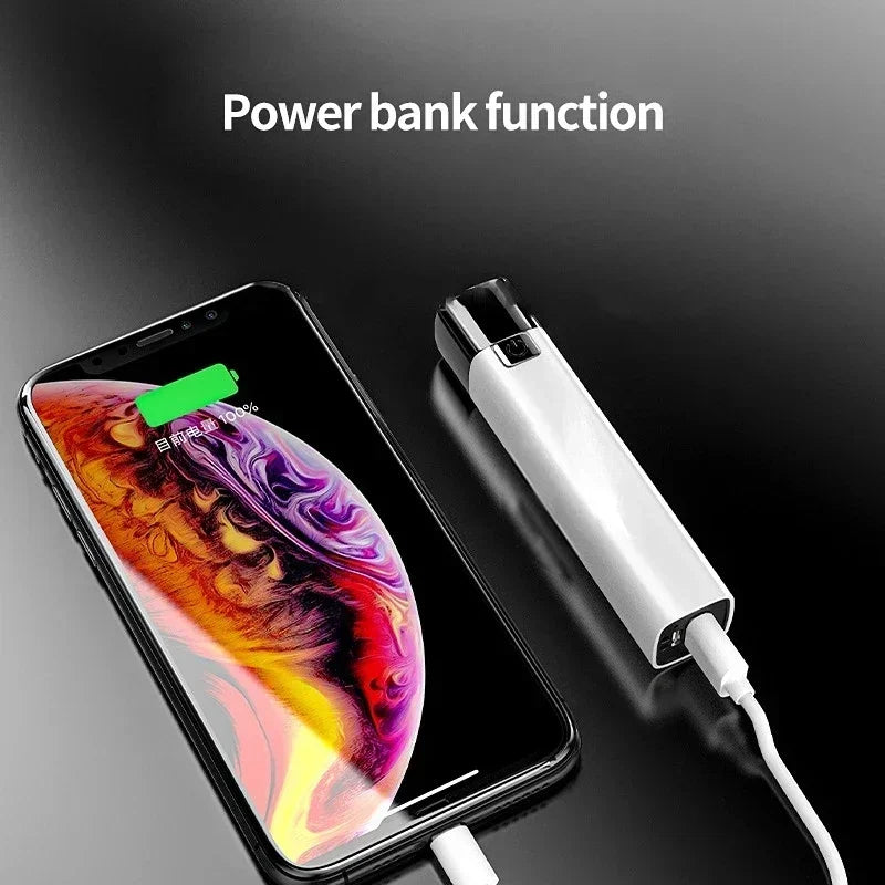 ESMARTER 2-in-1 Mini LED Flashlight & USB Power Bank | 3 Modes