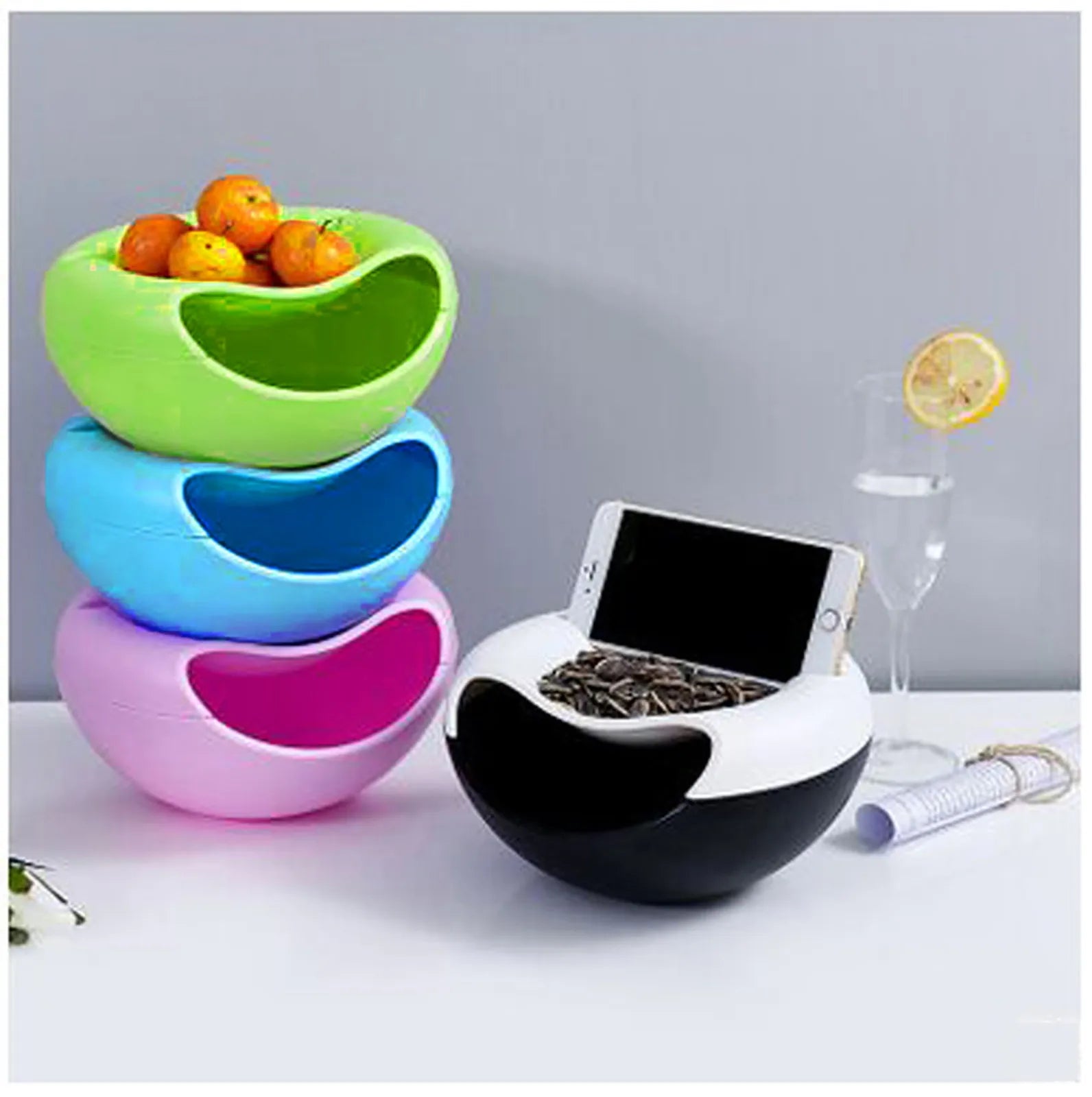 Desktop Storage Box With Creative Design Storage Bowl, Suitable For Dry Item Storage Box Oasis Select