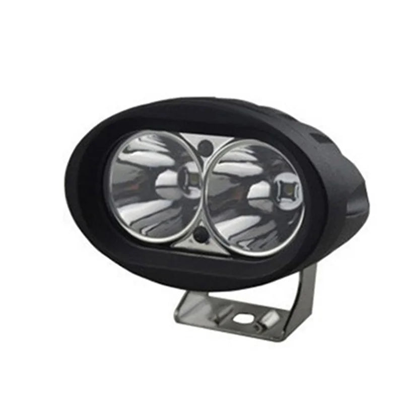 20W Oval LED Spotlight 12-85V | Off-Road & Motorcycle Work Light