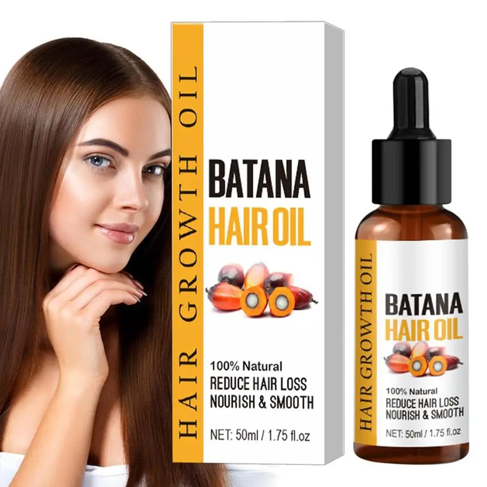 1/2PCs Natural Batana Oil For Hair Growth Pure Batana Oil Hair Shine Strengthen For Women Prevent Hair Loss Eliminate Split Ends Oasis Select