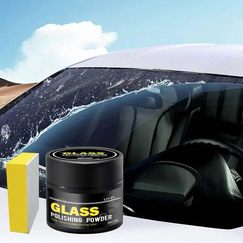 Car Glass Polishing Powder Detergent Glasses Scratch Remover Window Cleaner auto Glass Cleaning Powder Safe Windshield Polish Oasis Select