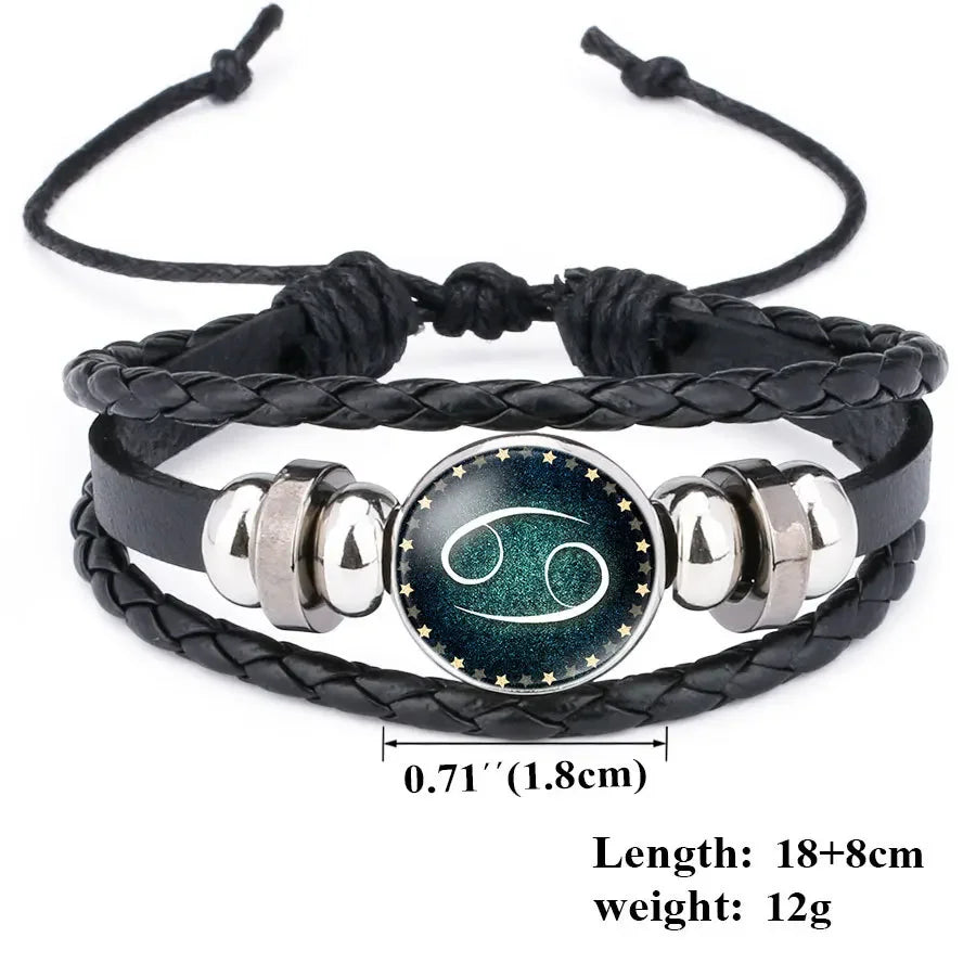 Glow in the Dark Zodiac Constellation Bracelet | All 12 Signs Constellation Bracelet Oasis Select