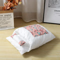 Kawaii Removable Cats Bed House Home Supplies Products for Adult Cats Large Pet Dog Bed Cat's House Cave Comfortable Food Cute Oasis Select Pink L