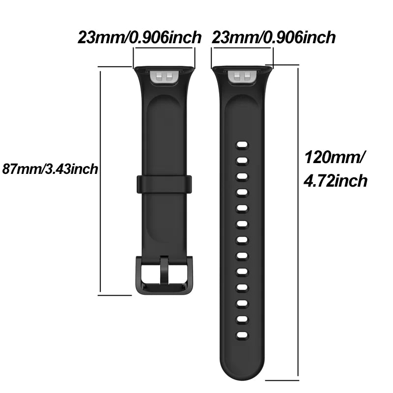 Soft Silicone Sport Strap for Xiaomi Mi Band 7 Pro Wristband Watch Strap Oasis Select
