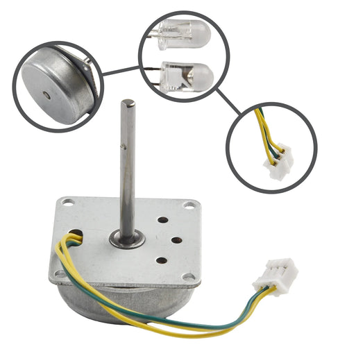 Small Generator Three-phase AC Brushless Generator Wind Power Hand Cranked Motor 3-24V High Quanlity Oasis Select