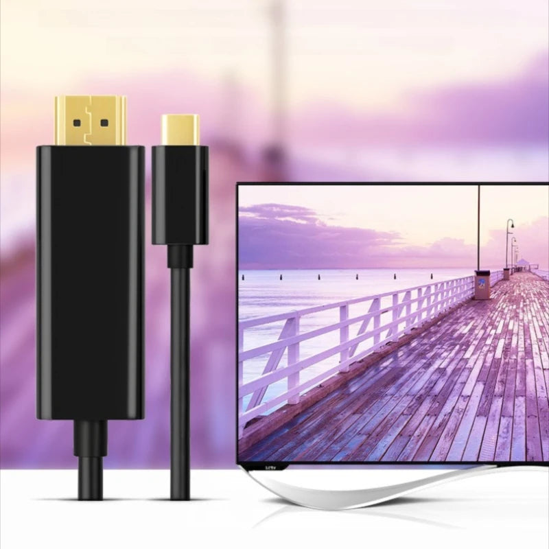 1.8M USB-C to HDMI Cable 4K – MacBook, Laptop & Phone USB-C HDMI Cable Oasis Select