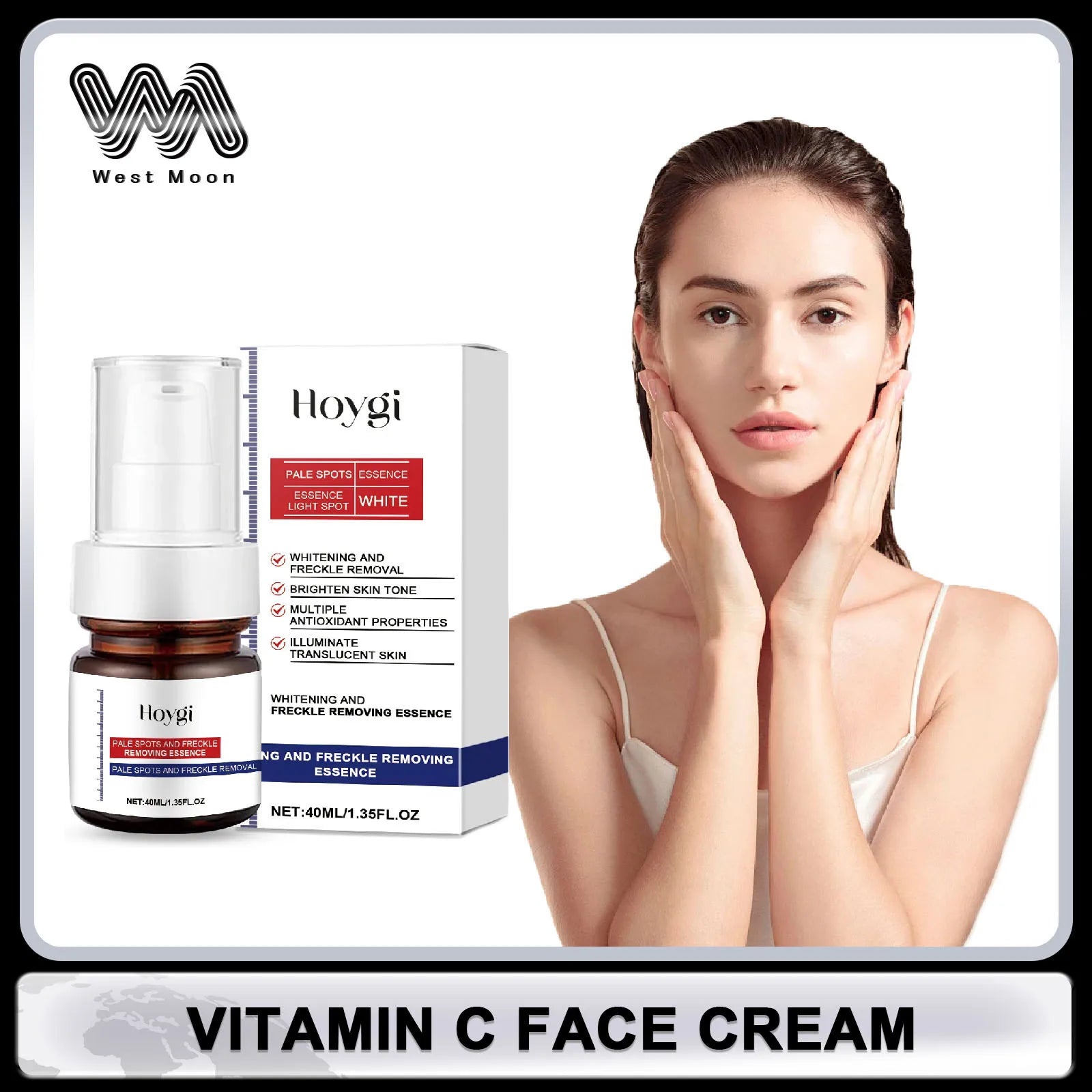 Hoygi Vitamin C Brightening Face Cream – Fade Dark Spots 40ml