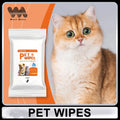 Pet Wipes Remove Dirt Stain from Pets Eliminating Odors Cleaning Hair Keep Fresh Moisturizing Soothing Portable Pet Wipes 10PCS Oasis Select Default Title