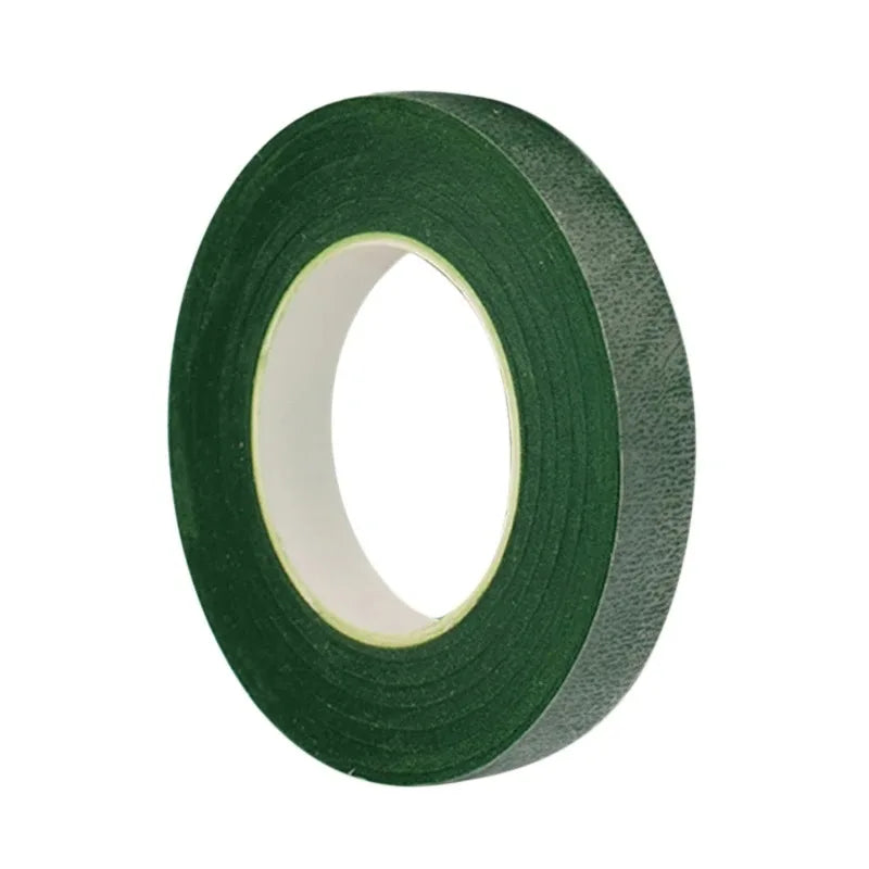 30 Yard 12mm Floral Stem Tape – Corsage & Buttonhole Wrap Floral Stem Tape Oasis Select dark green