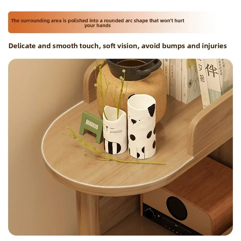 Multi-functional Bedside table Small storage cabinet Bedroom bedside very narrow crevice Small cabinet Oasis Select