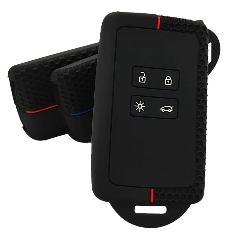 Smart Remote Control Cover, Silicone Car Key Case For Kadjar Koleos Captur Megane, Fits Dacia Duster Stepway Sandero perfectly Oasis Select