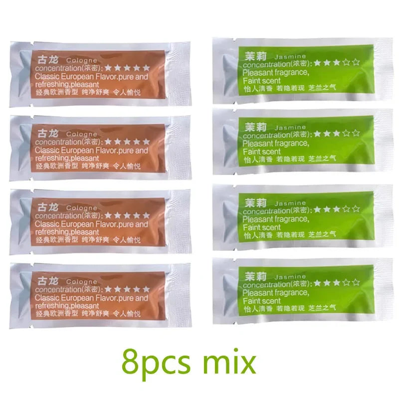 4/5/8pcs Air Freshener Smell Car Vent Perfume Flavoring Auto Interior Car Perfumes Styling Remove Odors Aroma Car Accessories Oasis Select mix-8pcs 5