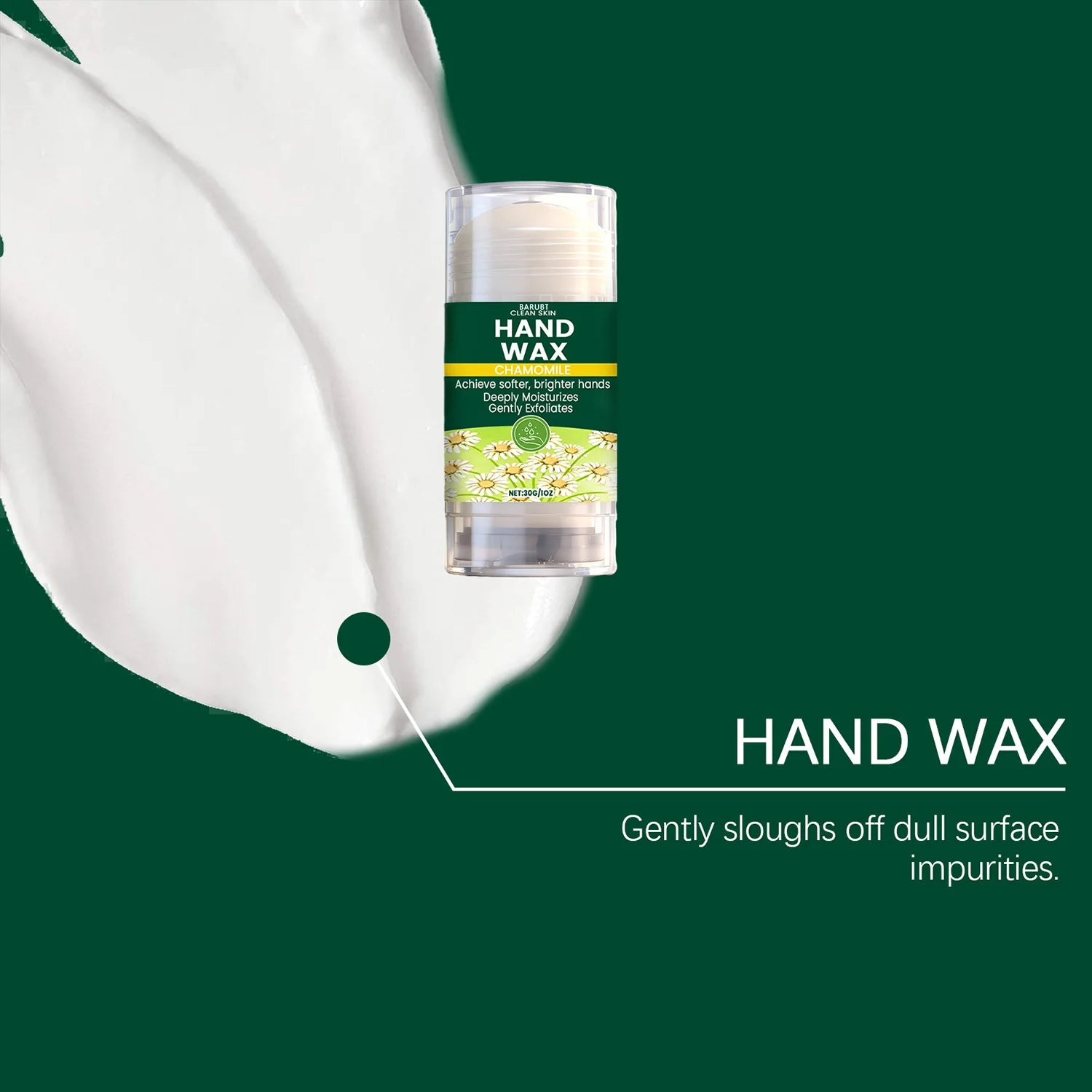 Chamomile Hand Wax Cream – Moisturize & Repair Dry Cracked Hands Hand Moisturizer Cream Oasis Select