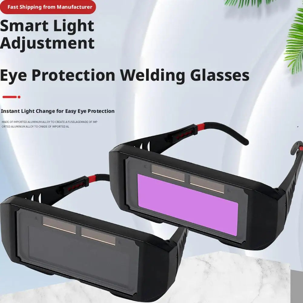 Auto Darkening Welding Goggles | Anti-Glare Solar Eye Shield