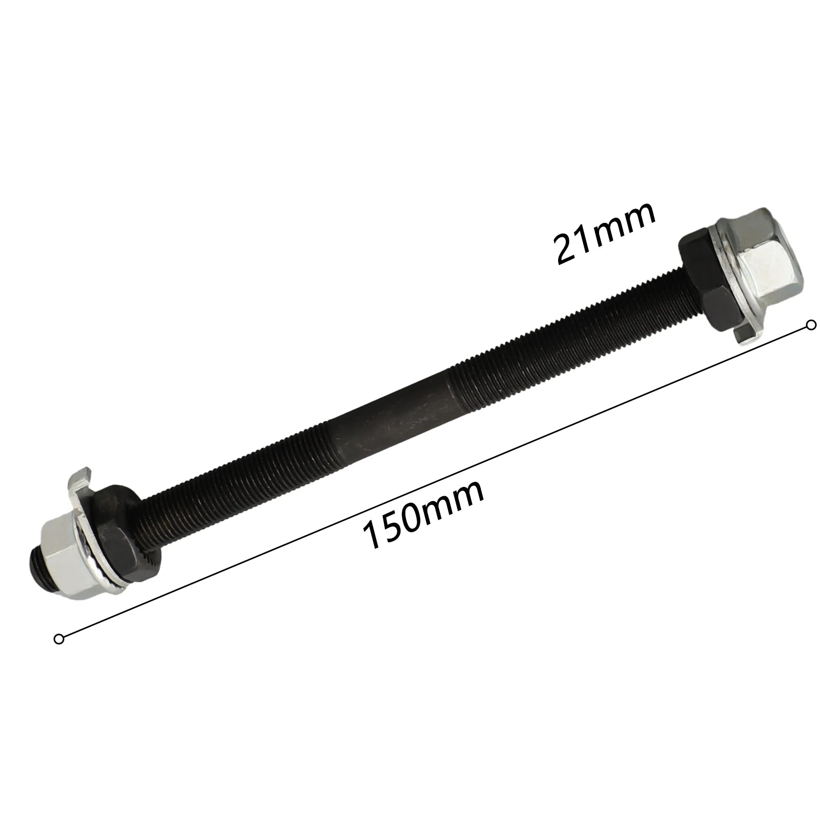 Solid Hub Axle Spindle Shaft Metal Adapter Mountain Bike Cycling Parts Mountain Bike Accessories Part Front Rear 150mm 180mm Oasis Select Front Axle