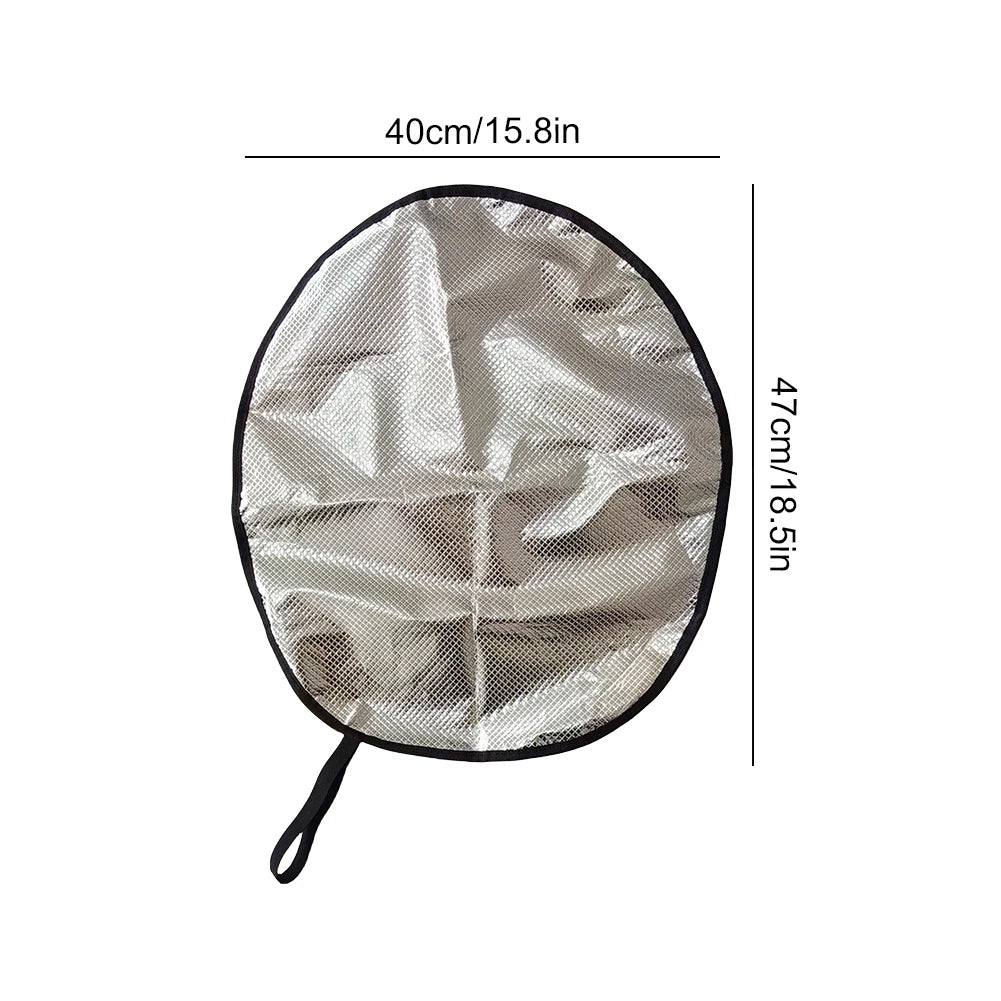 Foldable Car Steering Wheel Cover Anti-uv Sun Protection Sunscreen Block UV Rays Cool in Summer Vehicle Accessories Oasis Select