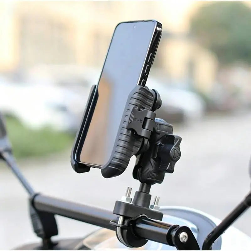 Universal Shockproof Phone Holder For Bike Motorcycle Handlebar Bicycle Mount Bracket For Road Mountain Riding Bike Oasis Select