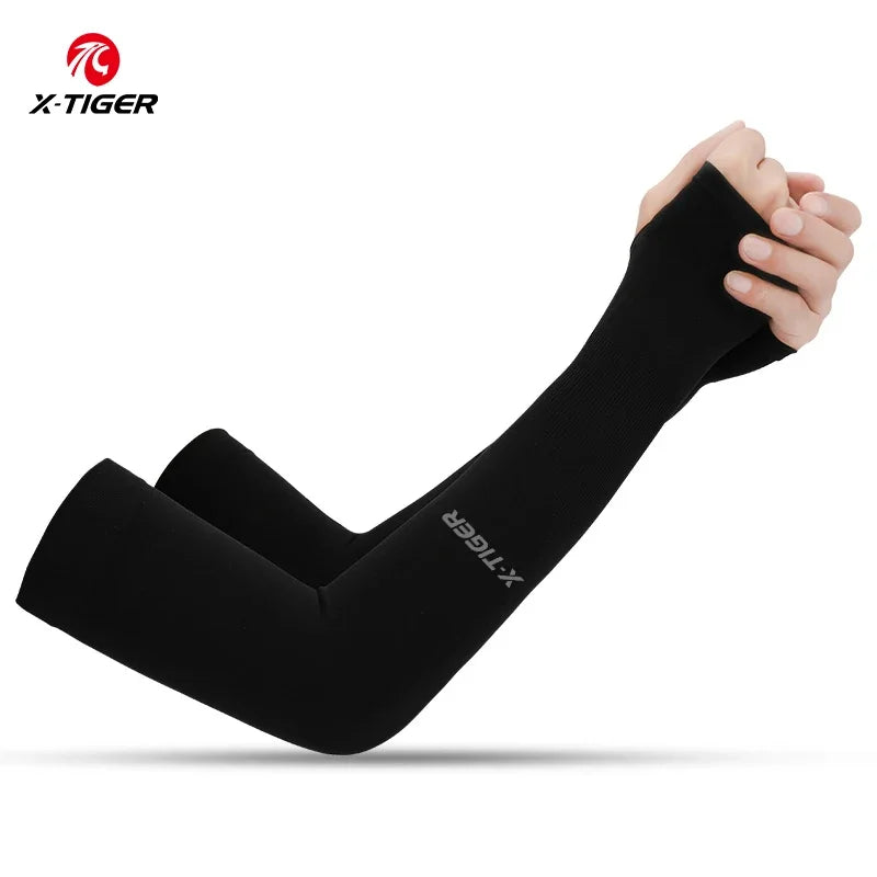 X-TIGER Summer Sun Protection Cap Cycling Cap Sports Arm Cover Protection Sleeve Cycling Sun Protection Combination Pack Oasis Select 01