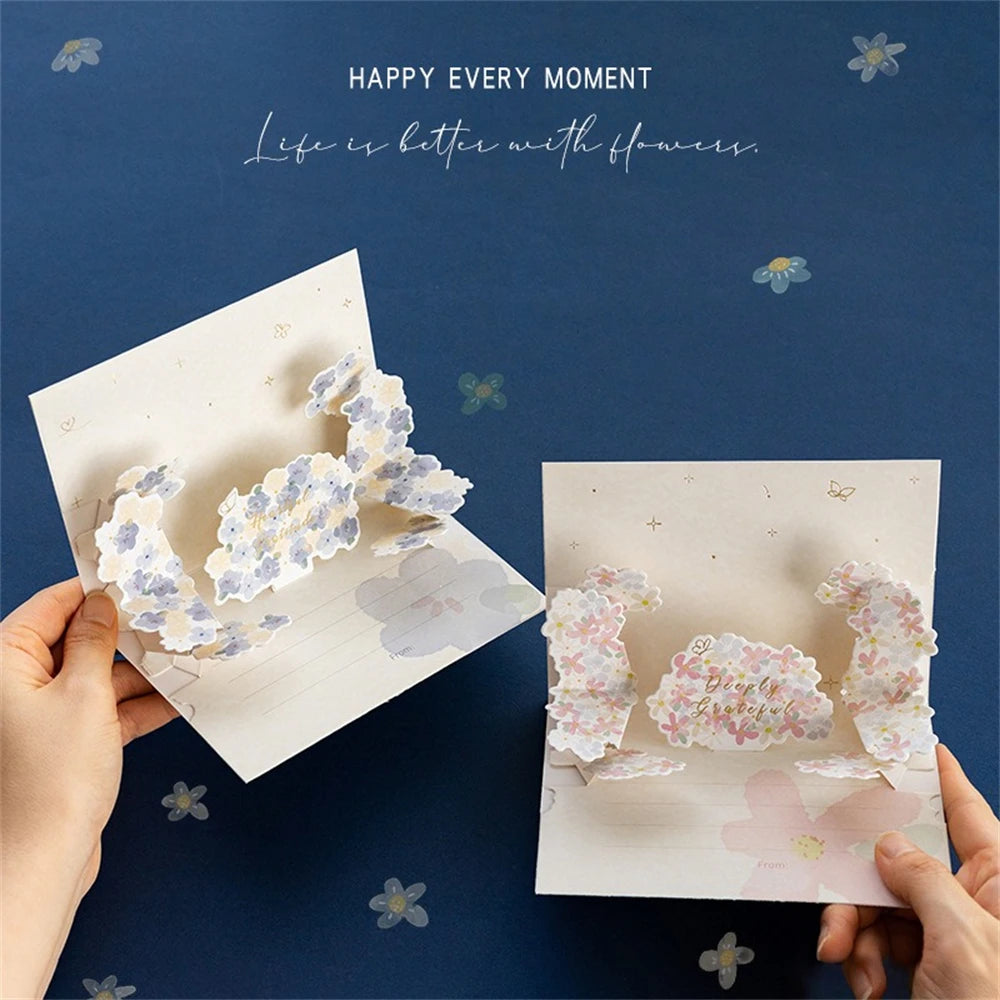 3D Pop-Up Floral Greeting Card | All Occasions Gift Card