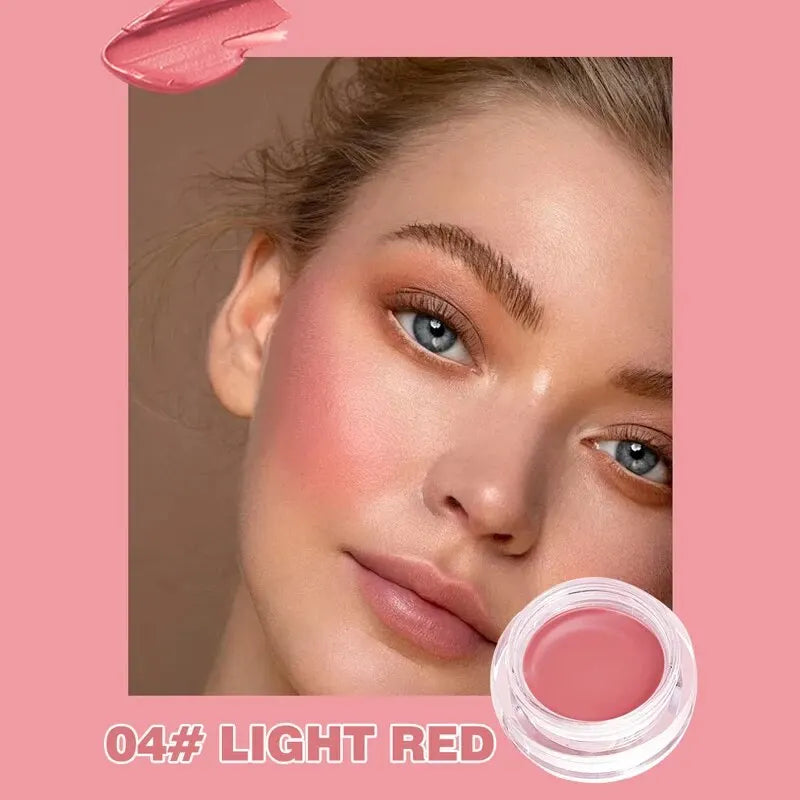 PEINIFEN Matte Cream Blush Stick – Soft Fog Powder Blusher Cream Blush Stick Oasis Select LIGHT RED