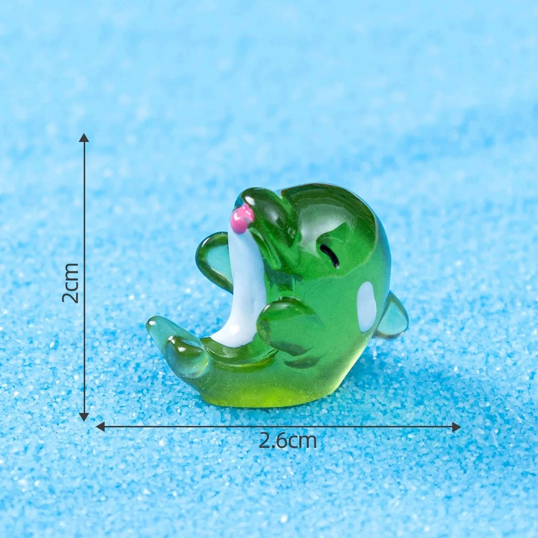 Mini Ocean Resin Animals Tiny Sea Figurines Marine Miniature Aquarium