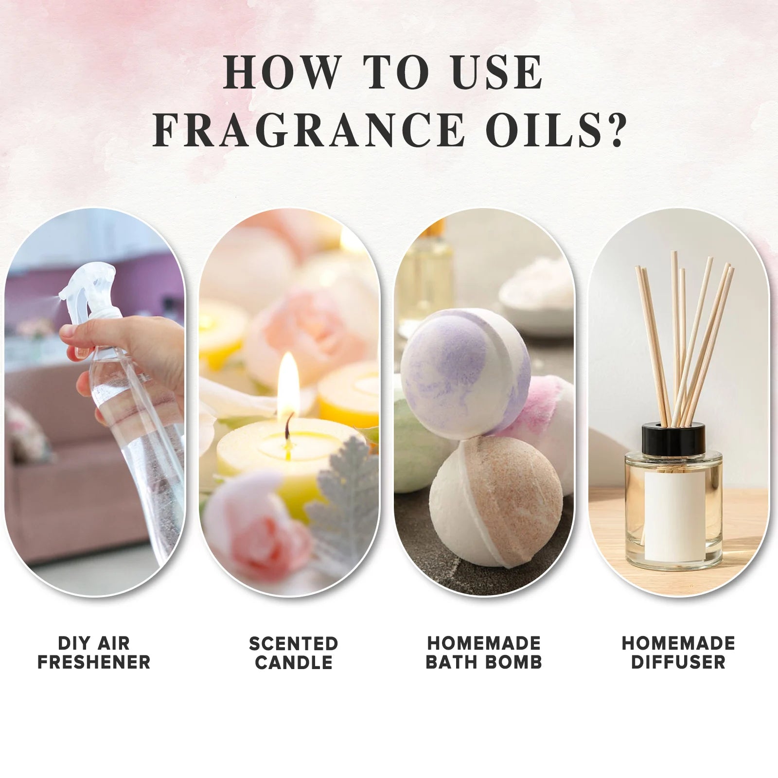 PHATOIL Fruit Fragrance Oils 10ml – Peach, Mango & More