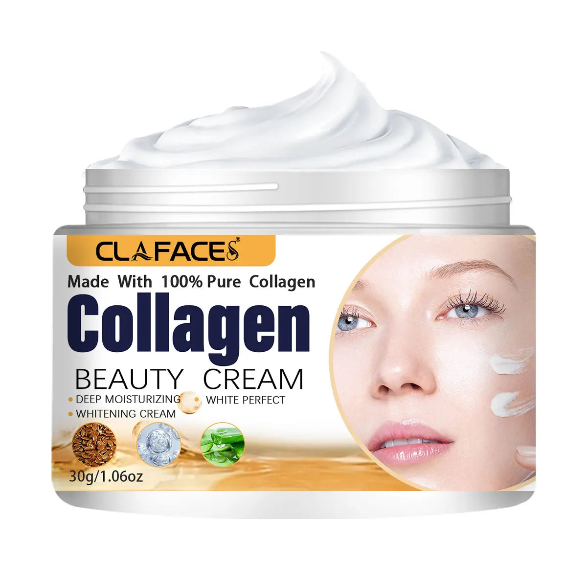 Anti Wrinkle Cream Eye Cream Face Moisturizer Anti Aging Face Lifting Nourishing Repair Collagen Boost Cream Korean Essence Oasis Select 30g