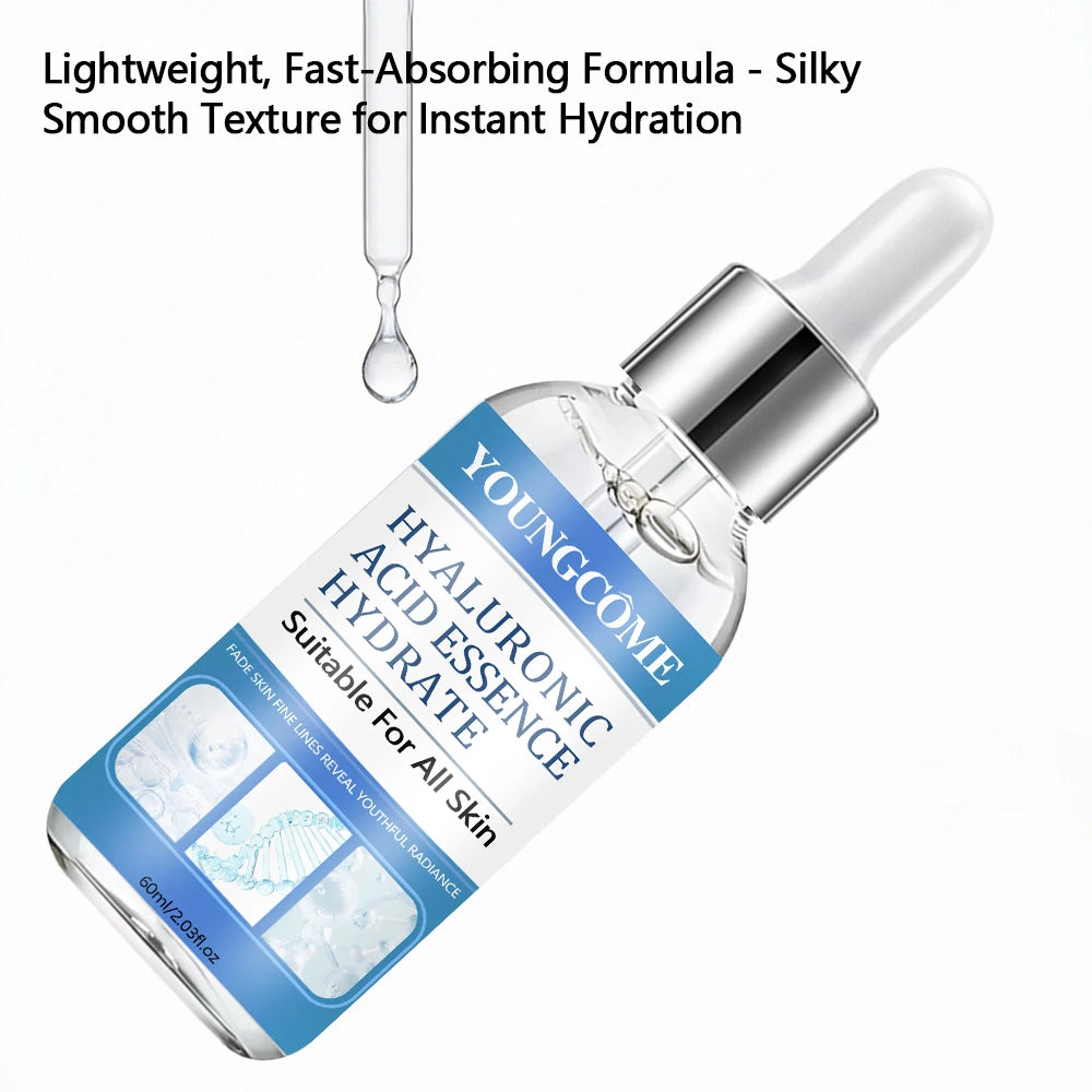 YOUNGCOME Hyaluronic Acid Collagen Facial Serum 40/60ml Facial Serum Essence Oasis Select