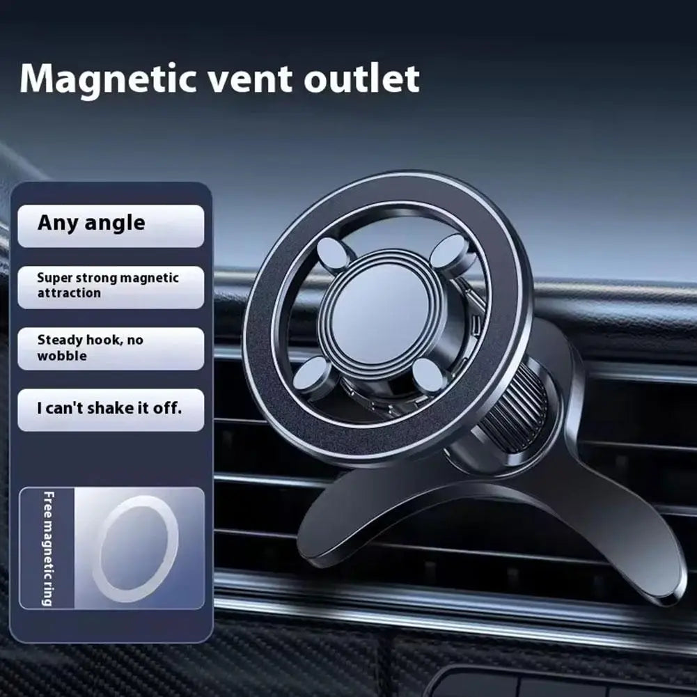Magnetic Car Phone Holder – 17 Magnets, 360° Air Vent Mount Car Phone Mount Oasis Select
