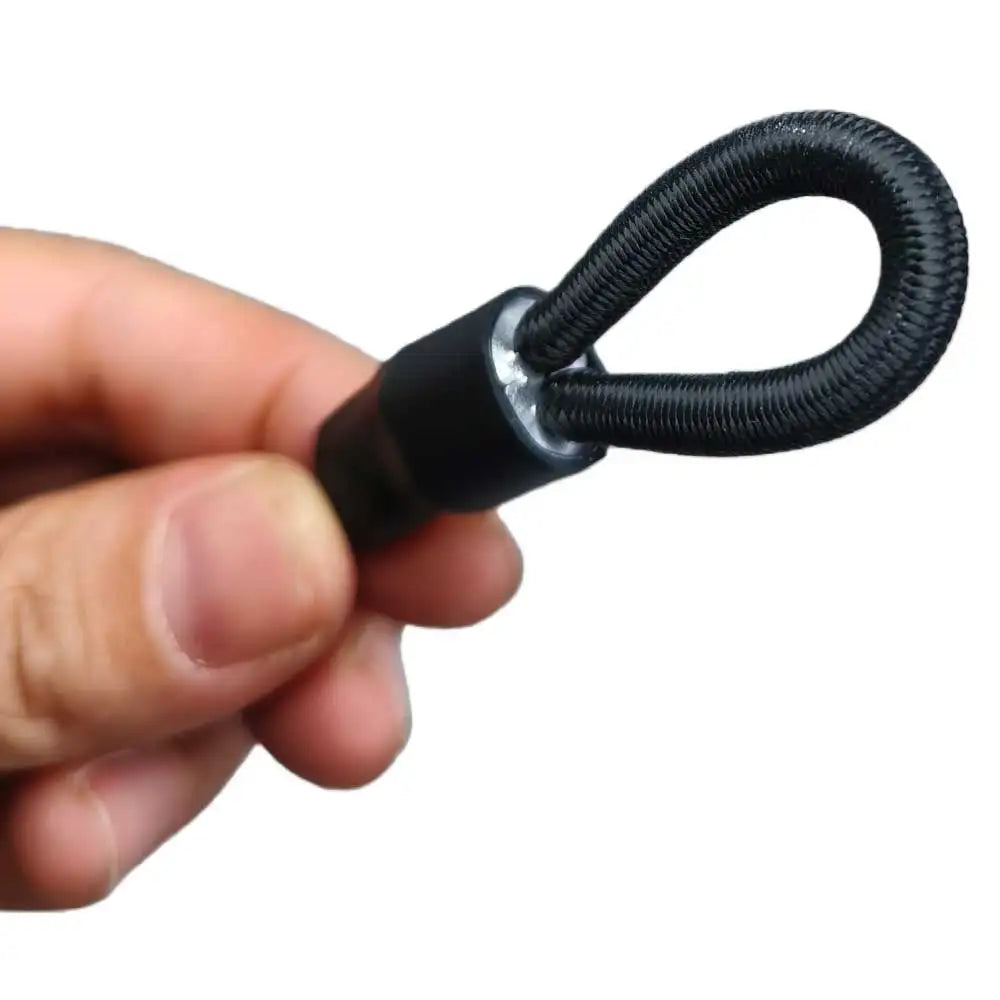 2pc Heavy Duty Bungee Shock Cord Tie Down Straps with Snap Hooks for Camping Tents Kayaks Boat Trailer Fishing Gear Organization Oasis Select