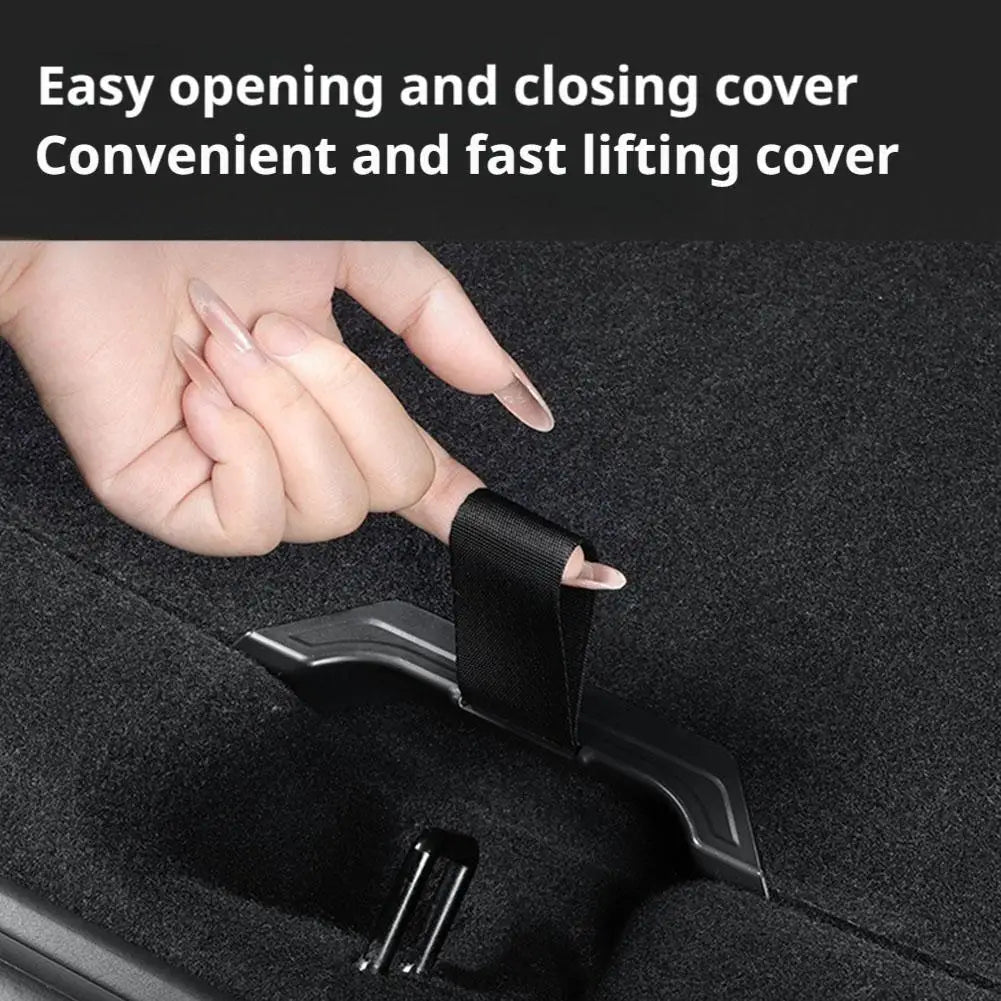 Tesla Model Y Trunk Lid Handle – ABS Drawstring Cover Opener