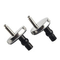 2pcs Toilet Seats Top Fix Hinge Home Hardware Toilet Seat Hinges Soft Release Quick Fit Replacement Toilet Cover Accessories Oasis Select 2PCS