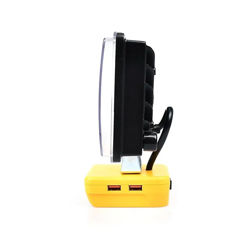 LIKE WISH 8Inch 84LED Work Light Portable Cordless Tool Lamp Spotlight Emergency Lighting Flashlight For 18V 20V Battery Oasis Select