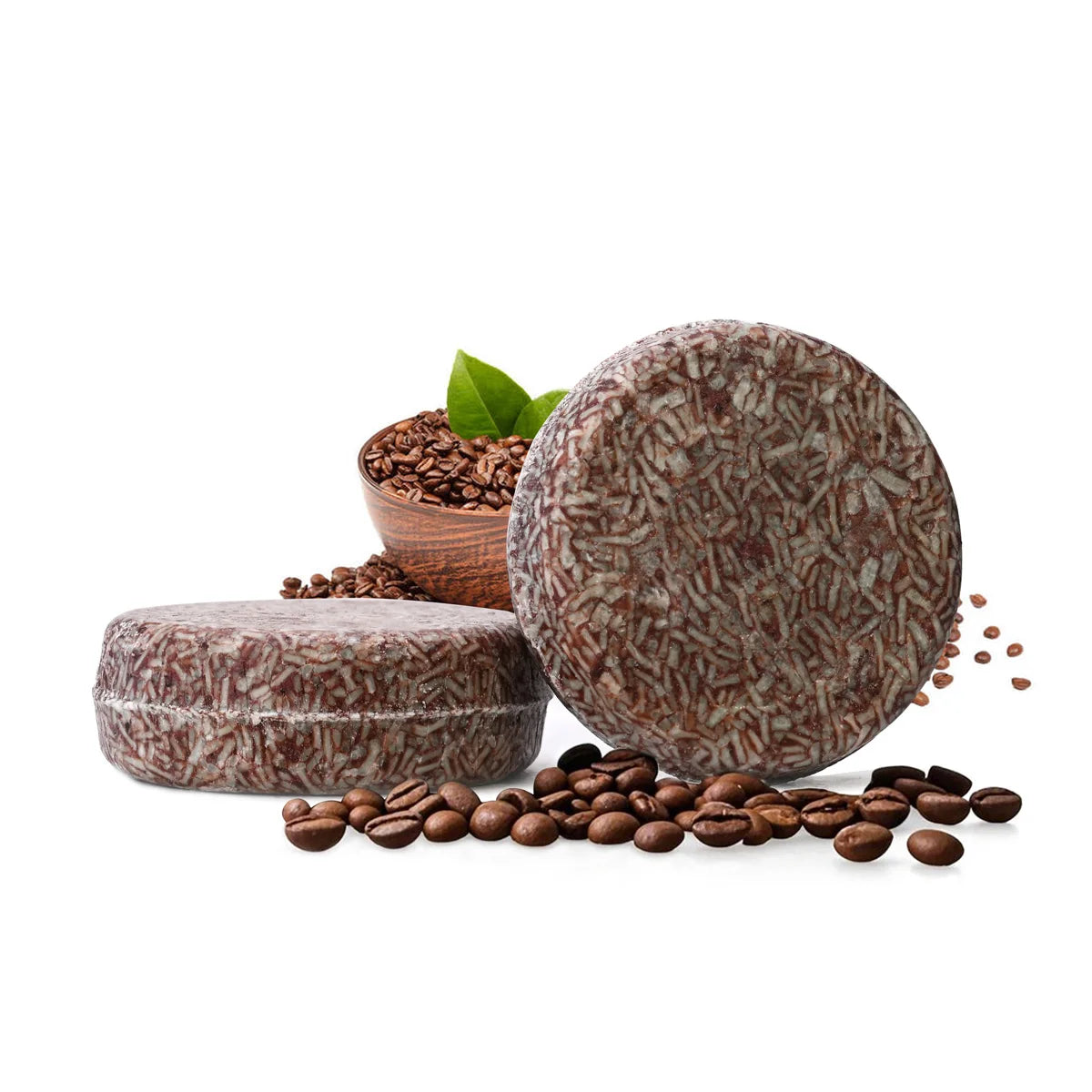Coffee Glycerin Solid Shampoo Bar – Nourishing Hair Soap 60g